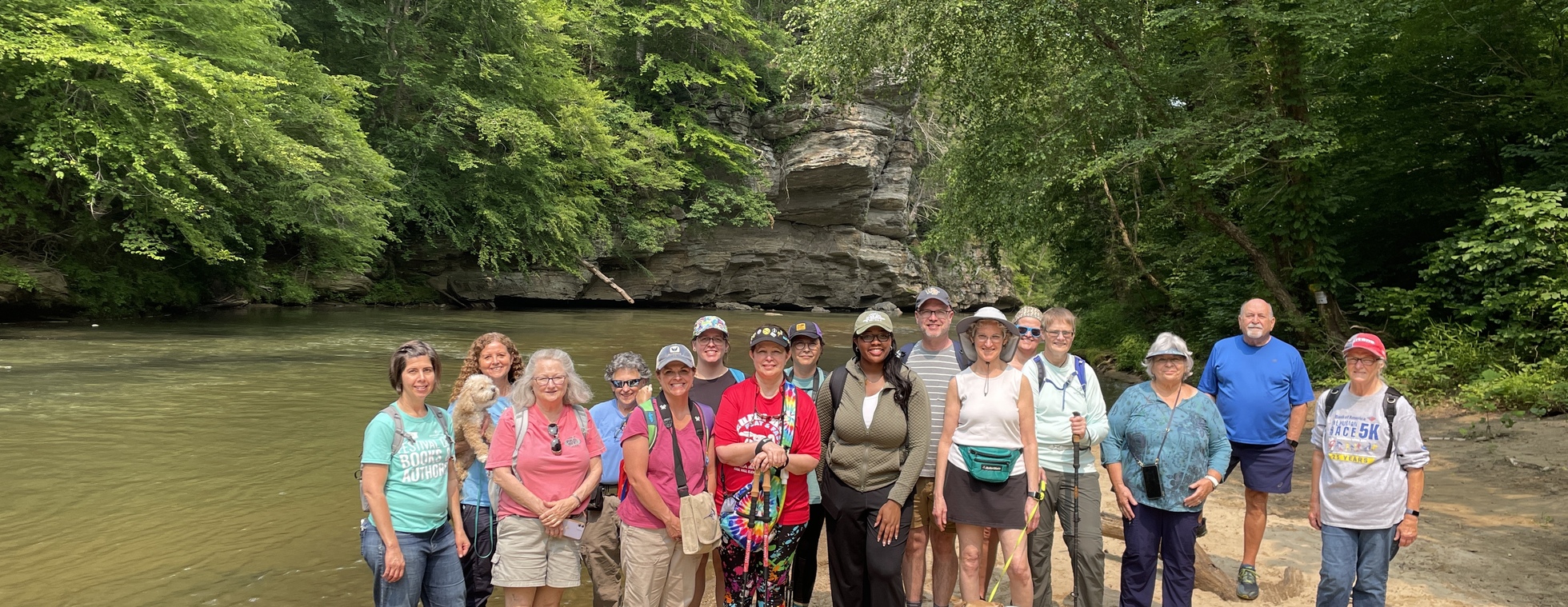 Guided Hike at Riverbluffs Trail at Hanging Rock State Park